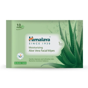 Moisturizing Aloe Vera Facial Wipes 10 wipes